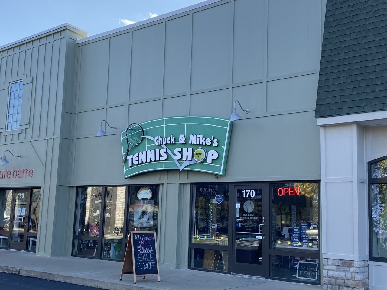 Chuck & Mike's Tennis Shop