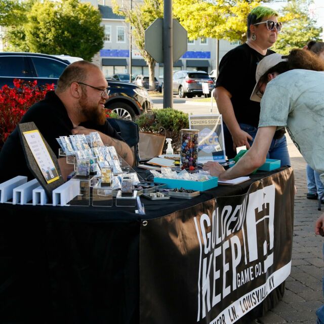 🎲NEW TENANT ANNOUNCEMENT 🎲  Did you get a chance to meet @goldenkeepgames at Bluegrass & Brews? We are thrilled to welcome Golden Keep Game Co. to Westport Village, opening this Fall near @f45lyndonatwestportvillage ✨
.
@goldenkeepgames is a locally-owned game store that will offer a boutique gaming experience with a mission to serve Louisville as an inclusive venue for game players of all ages and experience levels. 🎲
.
#louisvillenews #liveinlou #visitlouisville #loutoday #louisville #louisvillegamestore